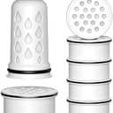 Water Pitcher Filter Replacement for LifeStraw Home, 7 Pack Water Filter Compatible with LifeStraw Home Dispenser and Pitcher Systems,1 Membrane Micro Filter& 6 Activated Carbon Filters 1-Year Supply