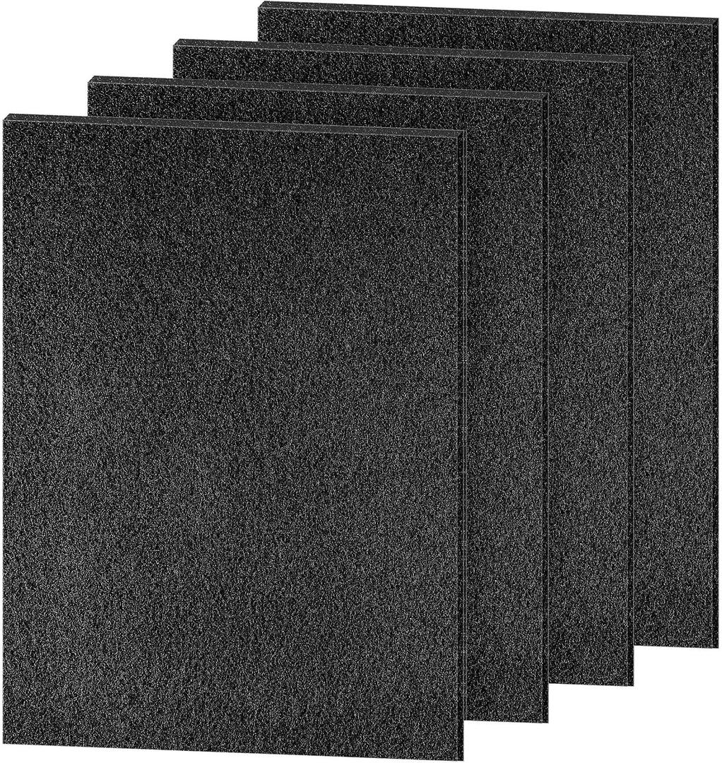 Pangda 4 Pack Activated Carbon Pre Filters Replacement Compatible with Winix Air Purifier Odor Control Part Filter A 115115 Size 21 Compatible with Winix Air Purifier Am90 C535 5300 5500