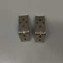 ChrisDowa Cordless Zebra Blinds for Windows, Dual Layer Free-Stop Light Filtering Window Roller Shades, Pull Down Privacy Zebra Shades for Home, Office, Bedroom, Door (20" W x 72" H, White)