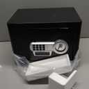 Safe Box 1.5 Cu Ft, Steel Security with Fireproof Bag & Digital Electronic Keypad, Safety Lock Box, Sensor Light, Removable Shelf, Home Safe for Valuables Documents Money Jewelry