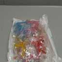 Jerify 50 Pcs Refrigerator Magnets Colorful Magnetic Men Fidget Toys Humanoid Mini Flexible Cute Toys for Refrigerator Door Office Fun Decorative Decoration, 10 Colors