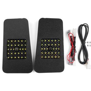 Powerty Compatible with LED Lights Toyota Highlander 2023 2022 2021 2020 Cargo Lamps Decorative Atmosphere Lamp Trunk Ceiling Lighting 2 PCS (Only for Electric Tailgate Versions, Not fit 2024)