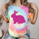 Easter Shirt for Women: Easter Bunny Tshirt Happy Easter Tee Shirts (L)