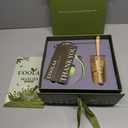 Ceremony Matcha Kit with Bamboo Scoop, Whisk, Holder, Sifter, Chawan Ceramic Bowl with Spout, 5 Pcs Green Japanese Matcha Whisk Set - High End Matcha Tea Set Gift for Matcha Lovers and Starters