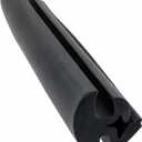 RecPro RV Window Rubber Seal | One Piece Locking Gasket | Fits 1/4" Glass and 1/8" Edge (25-Feet)