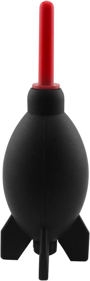 E-outstanding Black Ball, Red Stick Rocket Head Cleaning and Dusting Balloon Blowing Camera Computer Digital Camera Cleaning Products