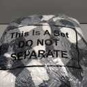 Preboun 6 Pack Fleece Throw Blankets, Buffalo Plaid Lightweight Throws for Sofa, Travel, Office & Bulk Use(50 x 60 Inch,Black and White)