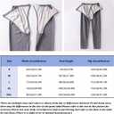 Adult Open Care Pants, Adult Care Trousers, L/Grey, 2XL