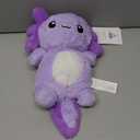 Purple Axolotl Microwavable 1.5 lbs Unscented Heating Pad for Women and Kids- Cute Soft Cozy Pillow Plush Heatable Warm Stuffed Animals - Kawaii Hot and Cold Plushie - Axolotl Gifts for Girls and Boys