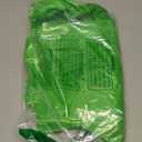Merchandise Bags Lime Green Color 100 Bags 9"x12" Size 1.5Mil Thick Glossy With Handles