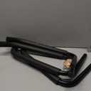 Kayak Storage Rack  100LB Wall Mounted Kayak Hook with EVA Padding | Kayak Wall Mount & Kayak Rack for Garage | Garage Storage Hooks for Canoes, Paddle Boards, Ladders, Bikes (Round Tube)