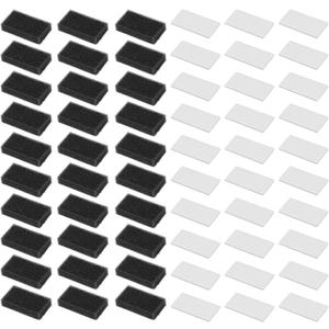 60 Pcs Replacement Filters Kit for CPAP Compatible with Respironics M Series, for PR System One CPAP Machine, Includes 30 White Reusable & 30 Black Disposable Filter for Clean Air