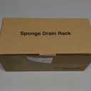 Cisily Kitchen Sink Caddy Organzier with High Brush Holder, Sponge Holder for Sink, 304 Rustproof Stainless, Kitchen Countertop Soap Dispenser Organizer, Kitchen Decor and Accessories (9.25, Black)