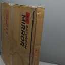 TETOTE Round Led Lighted Bathroom Mirror Matte Black Frame 24 Inch Front and Backlit Circle Round Light up Vanity Mirror with Lights, 3 Color Illuminated Dimmable Anti Fog Wall Mount, IP54 CRI 90+