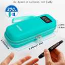 YOUSHARES Insulin Cooler Travel Case with Temperature Display - Refrigerated Medicine Cooling Bag with 2 TSA Approved Ice Pack, Medication Pen Diabetic Supplies Organizer for Trip and Daily
