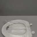 Bemis 170 Durable Plastic Toilet Seat, Elongated, White