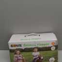 INPANY Bouncy Horse, Bear Hopper Toys, Toddlers Brown Bouncing Animal, Inflatable Plush Bounce Buddies, Kids Ride on Rubber Bouncer, Indoor Outdoor Birthday Gifts Toy for 2 3 4 Year Old Girls Boys