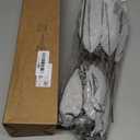 8 Pcs Large Christmas Flower Magnolia Flowers Christmas Tree Decoration Artificial Poinsettia Stems Velvet Xmas Ornaments for Xmas Tree Table Decor(Gery,12 Inch)