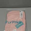 Girls Ruffle Sleeve Swiss Dot Dress Stretchy A-Line Flutter Sleeve Casual Dress for 5-12 Years Kids (10-11 Years, Light Pink)