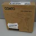 Hot Glue Gun Kit with 30 Sticks, 20W Fast Preheating Mini Hot Glue Gun and Sticks Set for School Crafts DIY Arts and Quick Home Repairs, White (30 Sticks (4"/10cm Each))