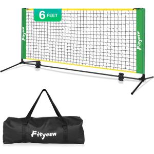 6FT Small Mini Pickleball Net Portable Outdoor Driveway NetIndoor Dink Practice Net Pickle Ball Training Aid Equipment