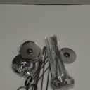 Urban Deco 16PK Table Number Holders Place Card Holders 12 Inch Table Card Holders Steel Card Holders for Photos, Food Signs, Memo Notes, Weddings, Restaurants, BirthdaysMatte Silver