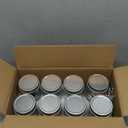 Letapapa Halloween Crafts for Kids, 8 PCS Mason Jar with Accessories for DIY Craft & Art Party Favor Supplies, Halloween Decoration Trick or Treating, Classroom Art Activities