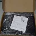 Aimosen 10 x 7 FT Black Backdrop Background for Photography, High Density Polyester Fabric Pure Black Photo Backdrop Curtain Screen Collapsible Seamless for Photoshoot Portraits Party Video Studio