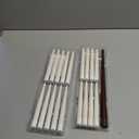 18 Pcs Floating Candles with Wand, Magic Decorations Magic Hanging Candles, Battery Operated Window Candles with Wand Remote, Flameless Flickering Warm Light LED Candles for Theme Party Decor, Gift