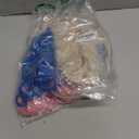 Pink and Blue Wig for Women Curly Two Ponytails Wig for Girl Halloween Costume Party Cosplay Wig (2 Piece Set, Color-1)