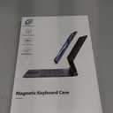 Keyboard Case for iPad 11th (A16, 2025) & iPad 10th Generation, Ultra-Slim Magic Keyboard with Multi-Touch Trackpad, 7 Colors Backlight, Smart Keyboard for iPadA16, Black