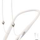 Air Tube Bluetooth Headphones with LED Battery Display,EMF Free Neckband Wireless Earbuds with 25H Playtime,HD Bass Airtube Headphone Emf Free with Mic And Controls,Airtube Earbuds For Sleep,Work,Gym