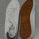 FRACORA Mens White Tennis Shoes Low Top Fashion Sneakers PU Leather Casual Shoe for Men, 12, White