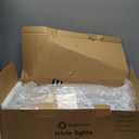 Brightown Icicle Lights Outdoor with Remote, 2 Pack Total 40ft 40 Tubes 200 LED Ice Shape String Lights, Connectable Hanging Christmas Decoration Lights for Tree Patio Roof Holiday Decor, Cool White