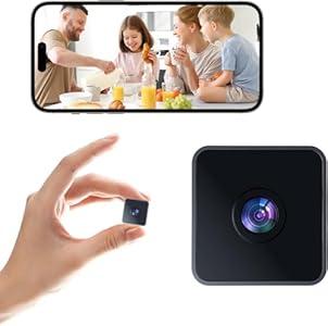 DUHPLL 2K Security Cameras - Indoor Camer - Spy Cameras -Nanny Camera - WiFi Wireless Cam - HD Surveillance Cam - Home Camer for Pet/ Baby - with Night Vision - -Motion Detection Surveillance Cameras