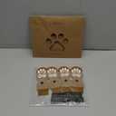 KOOLTAIL Dog Socks for Hot/Cold Pavement to Prevent Licking Paws,Dog Boots&Paw Protector for Hardwood Floors Anti Slip,Traction Control Booties for Small Medium Large Senior Dogs (Small(4 Pack), khaki)