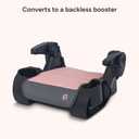 Baby Trend Tova Slim 2-in-1 Booster Seat, Dash Pink