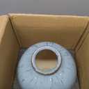 Blue Ceramic Vase, 9.8 Inch