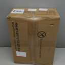 Furologee Nightstands Set of 2, End Table with 2 Fabric Drawers, Night Stand with 2 Hooks, Open Wood Shelf Bedside Table for Bedroom/Living Room/White