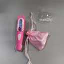 Hair Gem Stamper Kit,Bling Hair Jewels for Girls, Hair Styling Tool with Reusable Shining Diamonds, Christmas Birthday Arts & Crafts Gift for 5-12 Year Old Girl (Pink)