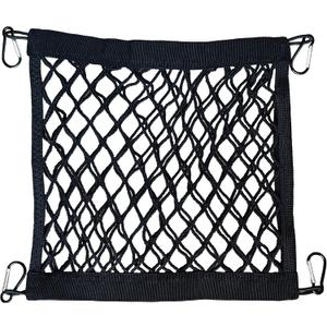 Helmet Holder for Backpack, Could be Used as Cover and Container, 4 Sides Elastic Bands, Comes with 4 Carabiners, Carrying Your Helmet in an Elegant Way