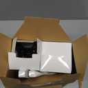 Therwen 4 Pcs Eiffel Tower Statue Decor Metal Paris France Eiffel Tower Model Figurine Paris Craft Art Statue Model Desk Room Decoration Gift for Party Table(7 Inch,Black)