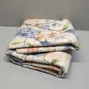 GarveeHome Small Entryway Rug, 2x3 Beige Washable Front Door Rug Indoor Entrance Floral Peacock Carpet Non-Slip Low Pile Throw Rugs for Kitchen Floor, Powder Room, Entry, Bathroom, Kids Room