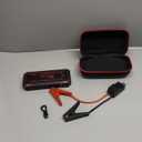 Car Jump Starter 6000A Car Battery Jump Starter Portable,12V Battery Jumper Starter Portable(10.0L Gas/8.0L Diesel),LCD Display Jump Box Jump Starter Battery Pack with Jumper Cables & Flashlight-Red (A-Red)