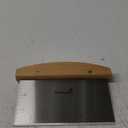 Dough Cutter for Bread and Pizza Dough - Stainless Steel Metal Griddle Scraper Chopper - Multipurpose Bench Scraper Kitchen Utensil for Flat Top Griddle - Commercial Quality