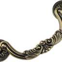 10-Pack 5 Inch Vintage Dresser Drawer Pull Handles Antique Bronze/Black Rustic Kitchen Antique Drop Bail Pull Handles Metal Cabinet Pulls 128mm (10,Antique Bronze)