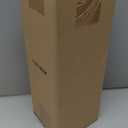 3 inch Inlet Exhaust Tip, 4" Outlet 12" Overall Length Stainless Steel Exhaust Tail Pipe, Clamp-On, Rolled Edge, Slant Sleek Angle Cut, Polished Tailpipe, Silvery