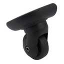 1 Pair Replacement Wheels 360 Swivel Suitcase Casters for Luggage Black (W293)