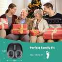 Medcursor Foot Massager Machine with Heat, Feet Massage Delivers Relief for Tired Muscles & Plantar, Deep Kneading Therapy, Multi-Level Settings for Home, Office Use, Size up to 13"