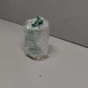 DASITON Makeup Brush holder Organizer,Crystal Cosmetic Makeup Brush Glass Brushes Storage Holder, Vintage Make Up Brush Cup Pen Pencil Holder striped vase(Clear L)